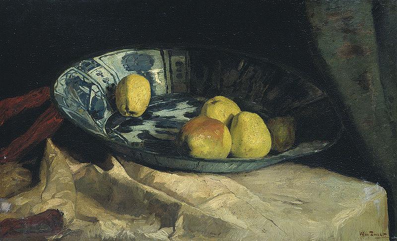 Willem de Zwart Stil Life with Apples